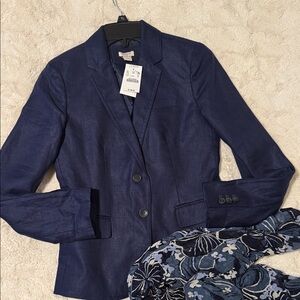 J. Crew Midnight Blue Jacket.